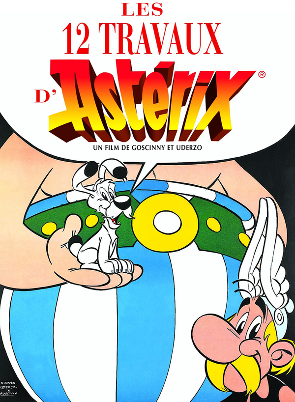12 Travaux D Asterix Affiche