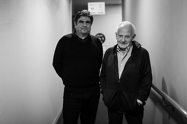 <span style='display:inline-block; background-color:#DF071E; width: 100%;padding:5px;'>Romain Goupil et Marin Karmitz</span>
